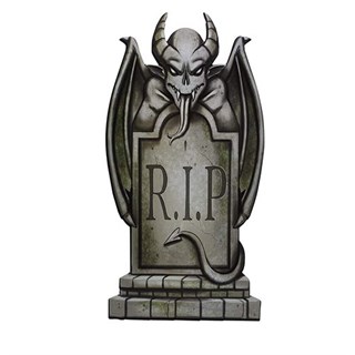 Halloween Mezar Taşı Masa Üstü Ayaklı Pano