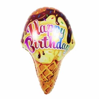 Happy Birthday Dondurma Folyo Balon