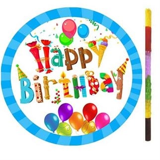 Happy Birthday Pinyata + Sopası