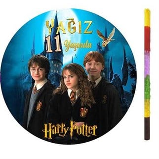 Kişiye Özel Harry Potter Pinyata + Sopası