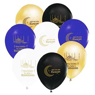 Hoş Geldin Ramazan Baskılı Balon 12 Adet