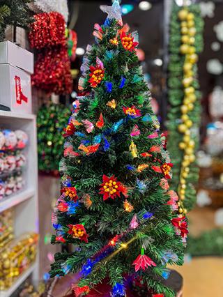 Işıklı Süslü Lüks Çam 180 Cm