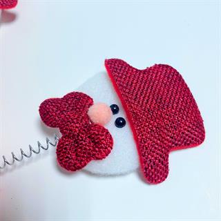 Kardan Adam Taç Kırmızı