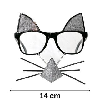 Kedi Figürlü Parti Gözlüğü