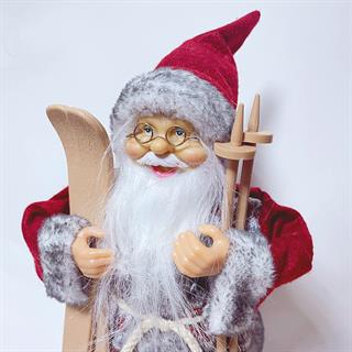 Kırmızı Gri Noel Baba Lüks 