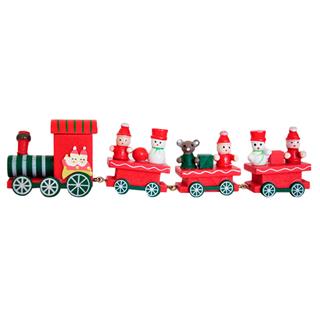 Kırmızı Yılbaşı Dekor Tren