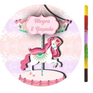 Kişiye Özel Atlı Karınca Pinyata + Sopası