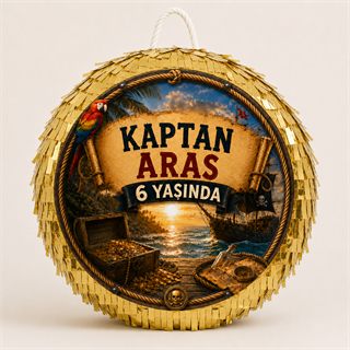 Kişiye Özel Korsan Pinyata + Sopası