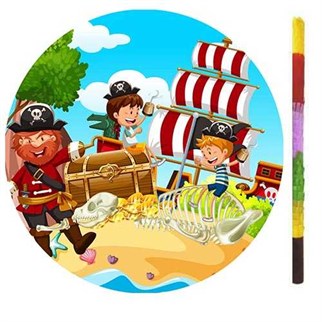 Korsan Temalı Pinyata + Sopası