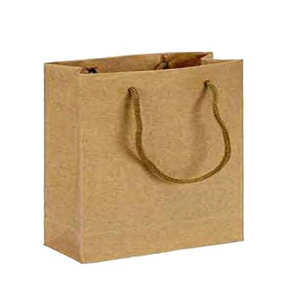 Kraft Karton Çanta 25 Adet 14 x 17 Cm