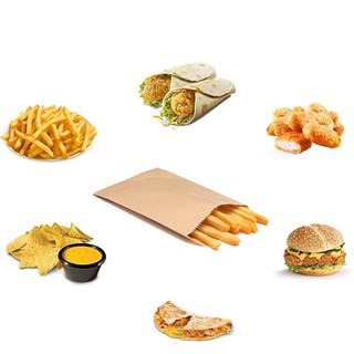 Kraft Şamua Kese Kağıdı 12 x 27 Cm 10 Kg