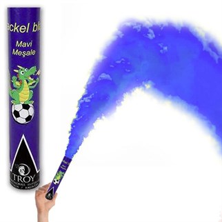 Maç Meşalesi Mavi Renkli