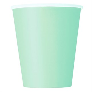 Makaron Yeşil Bardak 8 Adet