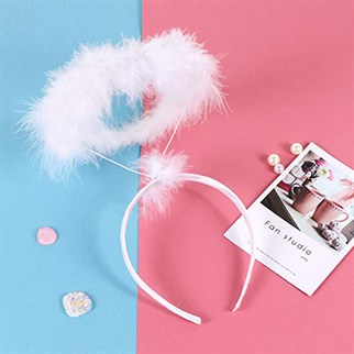 Beyaz Tüylü Melek Taç