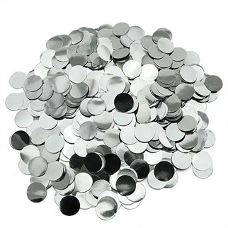 Metalik Gümüş Konfeti