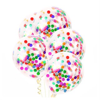 Metalik Karışık Renkli Konfeti