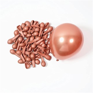 Minik Krom Balon Bakır 20 Adet