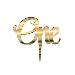 One Gold Pleksi Pasta Süsü