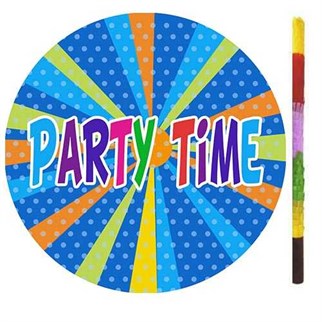 Party Time Pinyata + Sopası