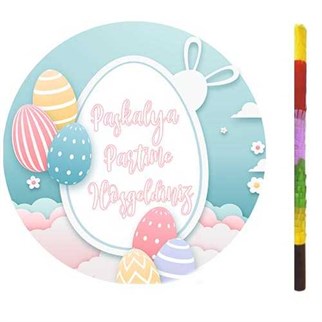 Kişiye Özel Paskalya Pinyata + Sopası