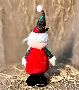 Peluş Ceketli Noel Baba