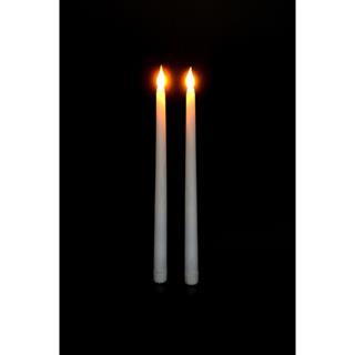 Pilli Şamdan Mum 2 Adet