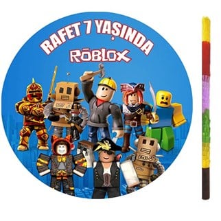 Kişiye Özel Roblox Pinyata + Sopası