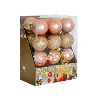 Rose Ağaç Süs Seti 24 Adet 