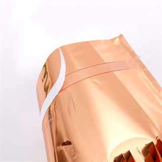 Rose Gold Püsküllü Dudak Balon