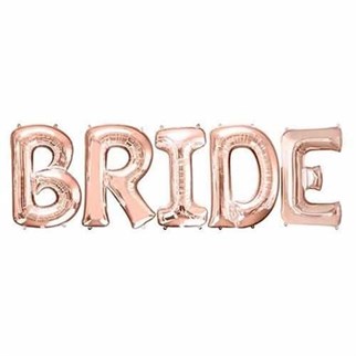 Rose Gold Renkli Bride Folyo Balon 76 Cm