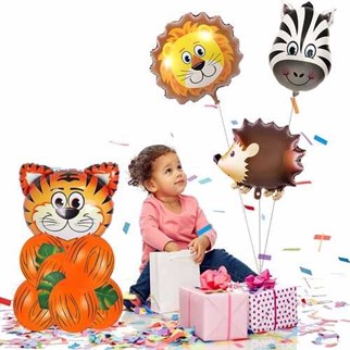 Safari Zebra Folyo Balon