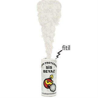 Beyaz Renkli Sis Bombası