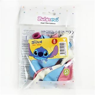 Stitch 8li Lateks Balon Seti