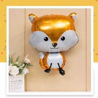 Tilki Şekilli Folyo Balon 56 x 46 Cm