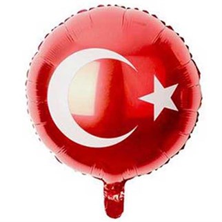 Türk Bayrağı Folyo Balon