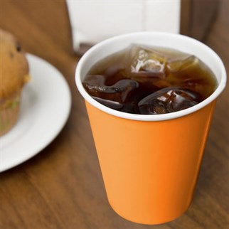 Turuncu Karton Bardak 8 Adet