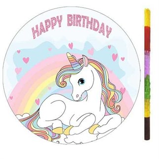 Unicorn Pinyata + Sopası