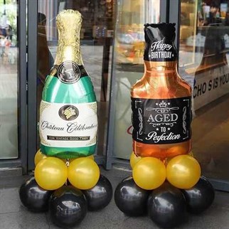 Viski Şişesi Folyo Balon