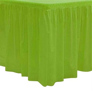 Yeşil Masa Eteği Plastik 