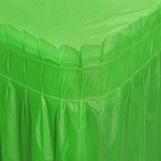 Yeşil Masa Eteği Plastik 