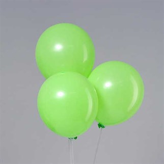 Yeşil Pastel Balon 100 Adet