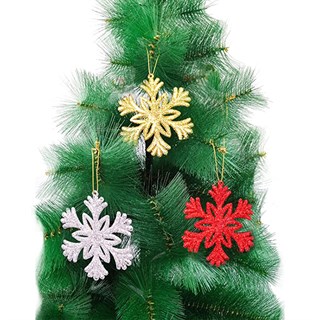 Yılbaşı Kar Tanesi Ağaç Süsü 10cm 3 Adet