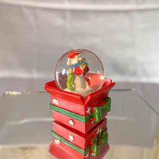 Yılbaşı Kutu Kar Küresi Kardan Adam