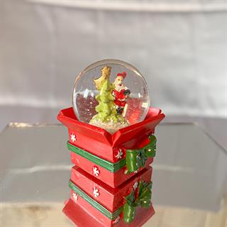 Yılbaşı Kutu Kar Küresi Noel Baba Çam Ağacı