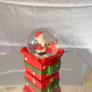 Yılbaşı Kutu Kar Küresi Noel Baba Hediyeli
