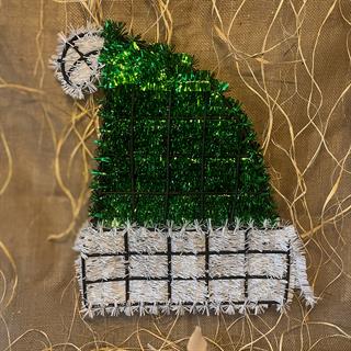 Yılbaşı Yeşil Şapka Asma Süs