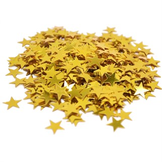Altın Renkli Yıldız Masa Konfetisi