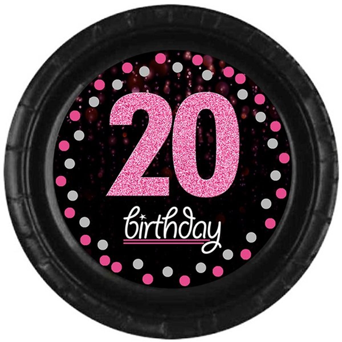 20 Yaş Fuşya Tabak