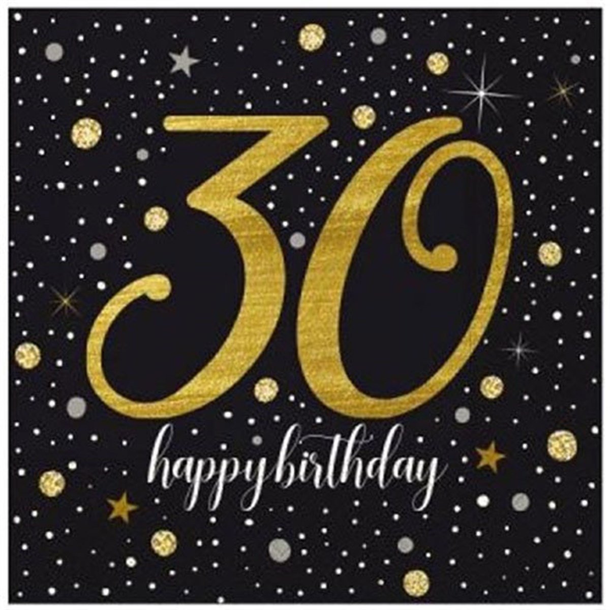 30 Yaş Doğum Günü Peçete