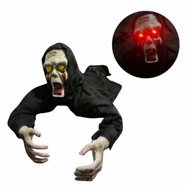 Halloween SüsleriAskılı Zombi (Işıklı, Sesli, Hareketli)